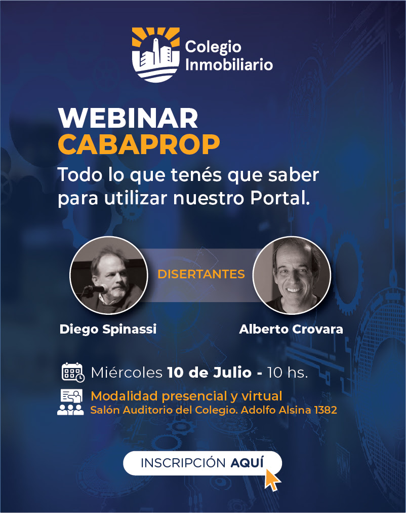 Webinar CABAPROP. Todo lo que tenés que saber para utilizar nuestro Portal