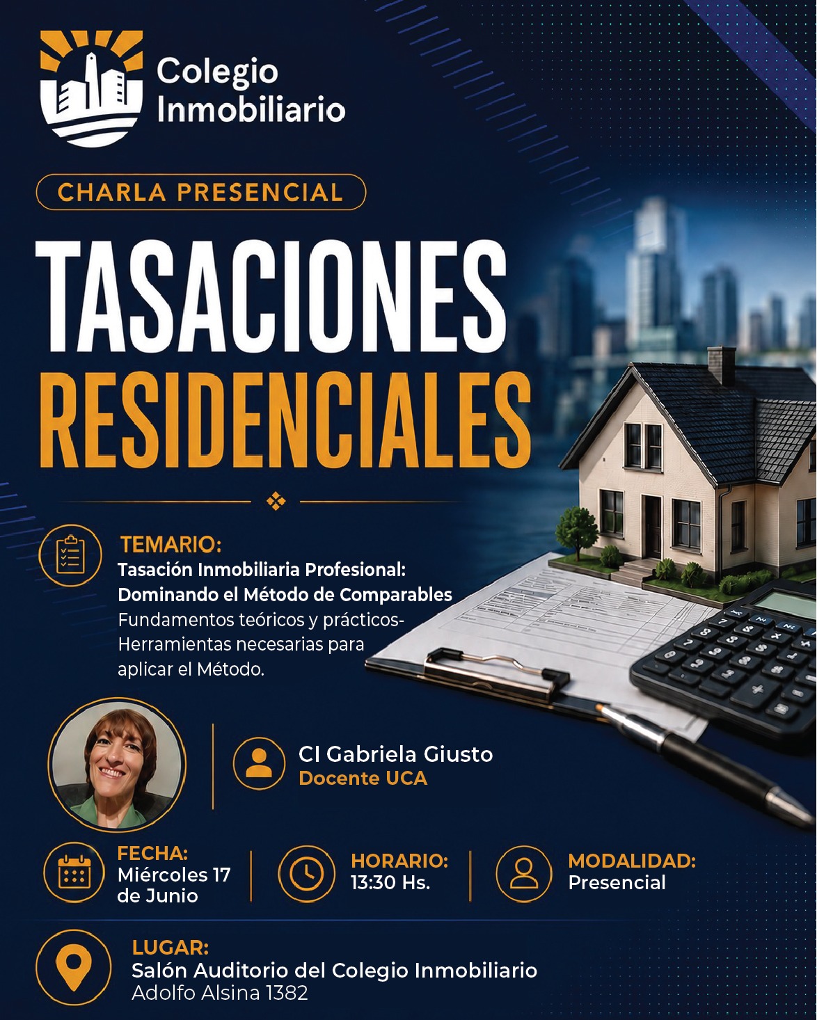 Tasaciones Residenciales. Charla Presencial