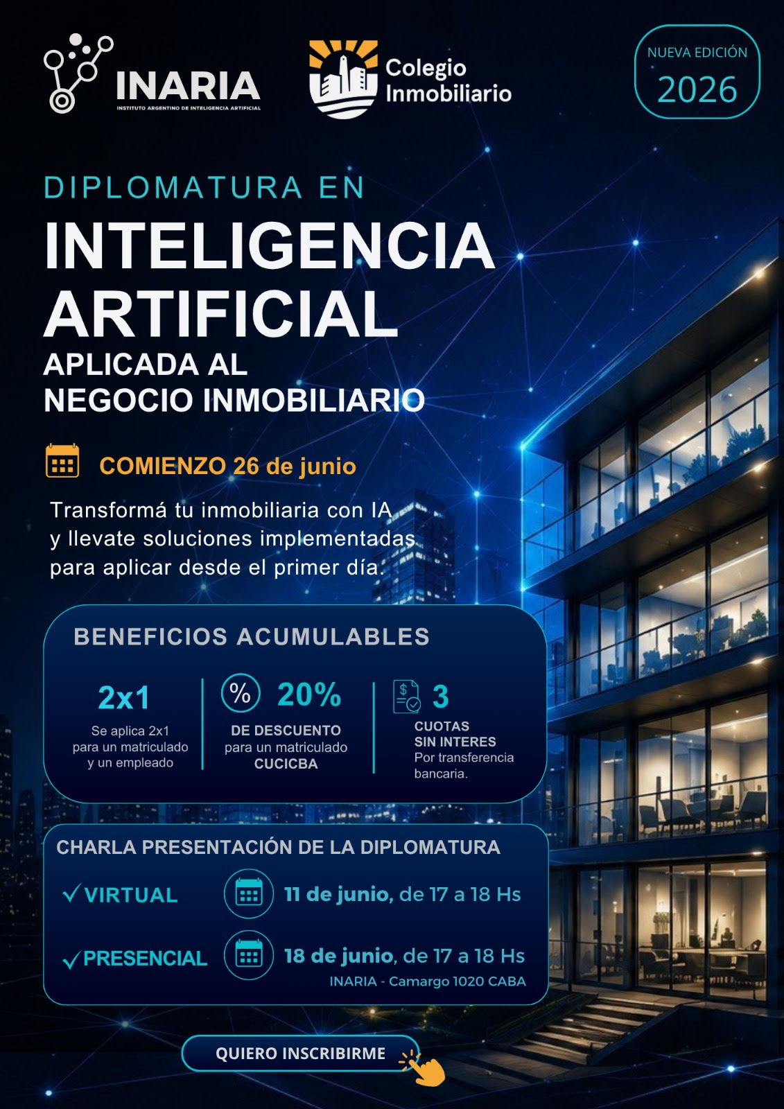 Diplomatura en Inteligencia Artificial para matriculados