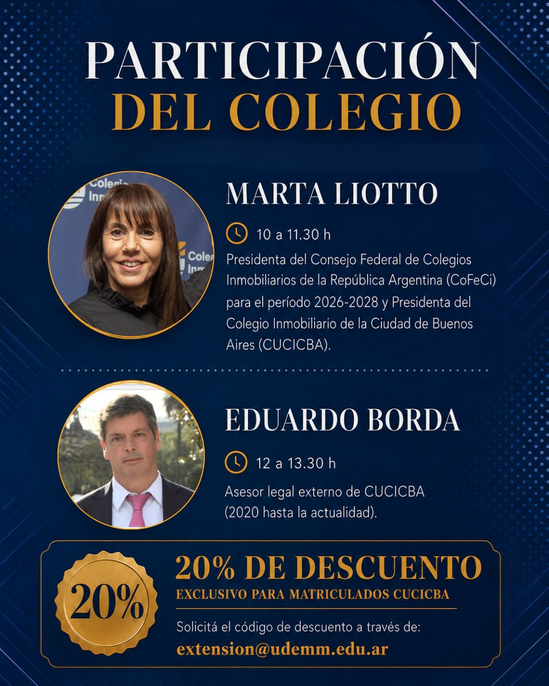 1er. Congreso Internacional de Derecho Inmobiliario y Tecnología. El Colegio te invita a ser parte
